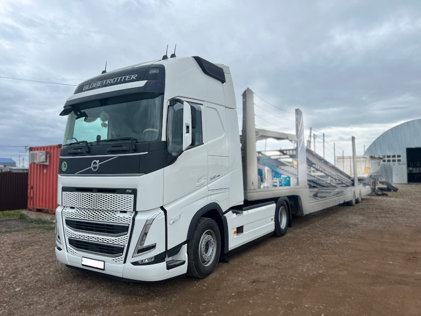 Volvo FH 500 с полуприцепом