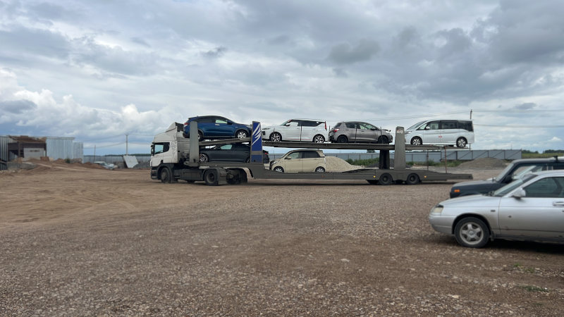 прибытие автовоза из Владивостока в Уфу под клиентов